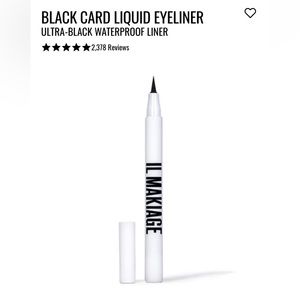 IL MAKIAGE- Black Card Waterproof Liquid Eyeliner